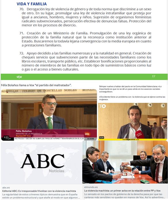 Vox, solo en la defensa de la mujer… y el hombre – Política de garaje